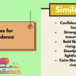 Similes for Confidence