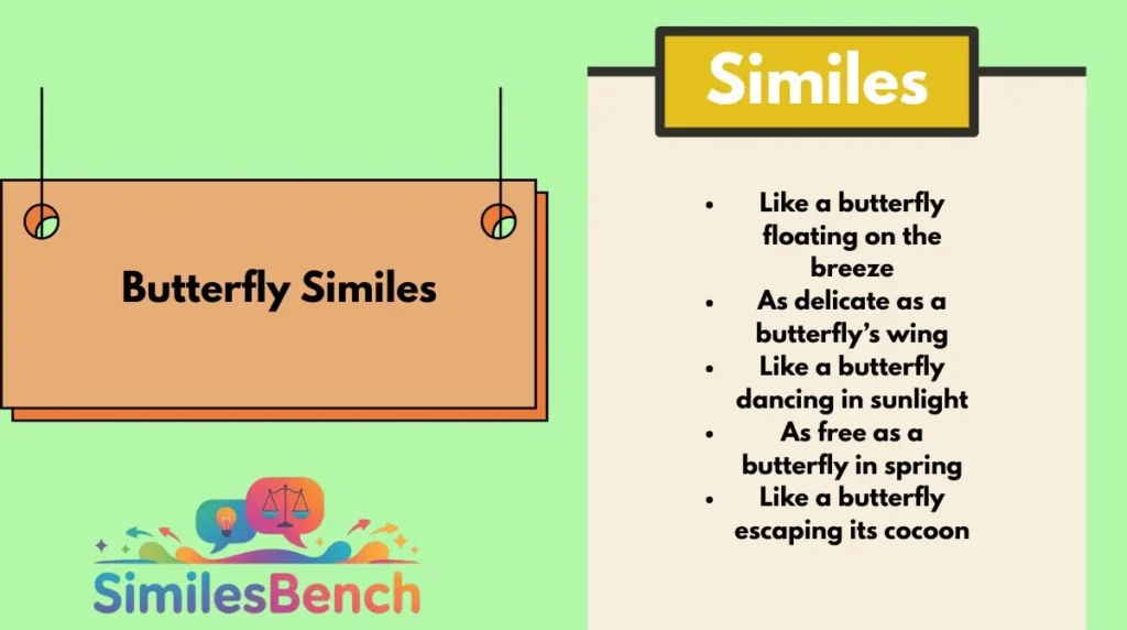 Butterfly Similes
