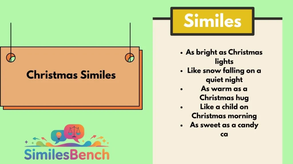 Christmas Similes