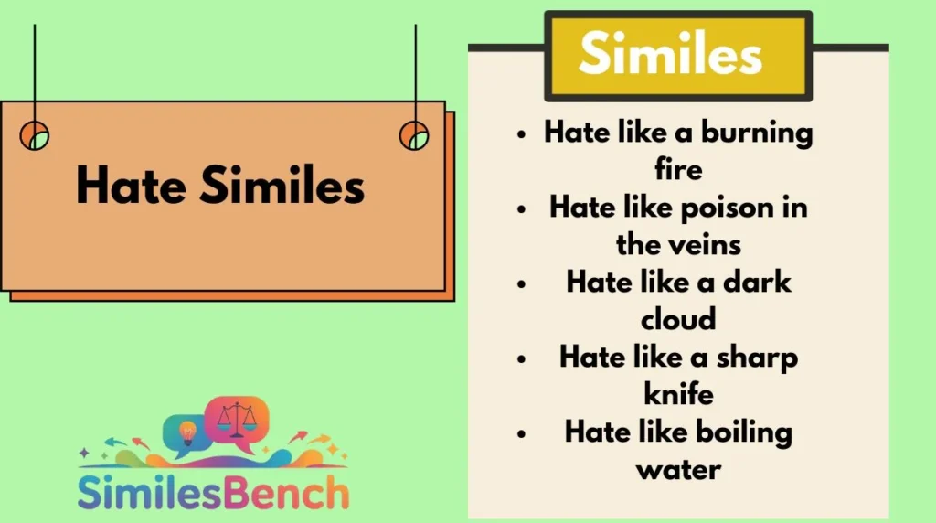 Hate Similes