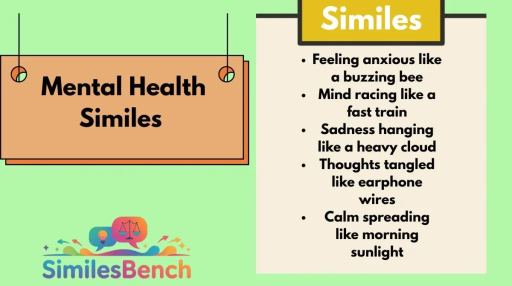 Mental Health Similes