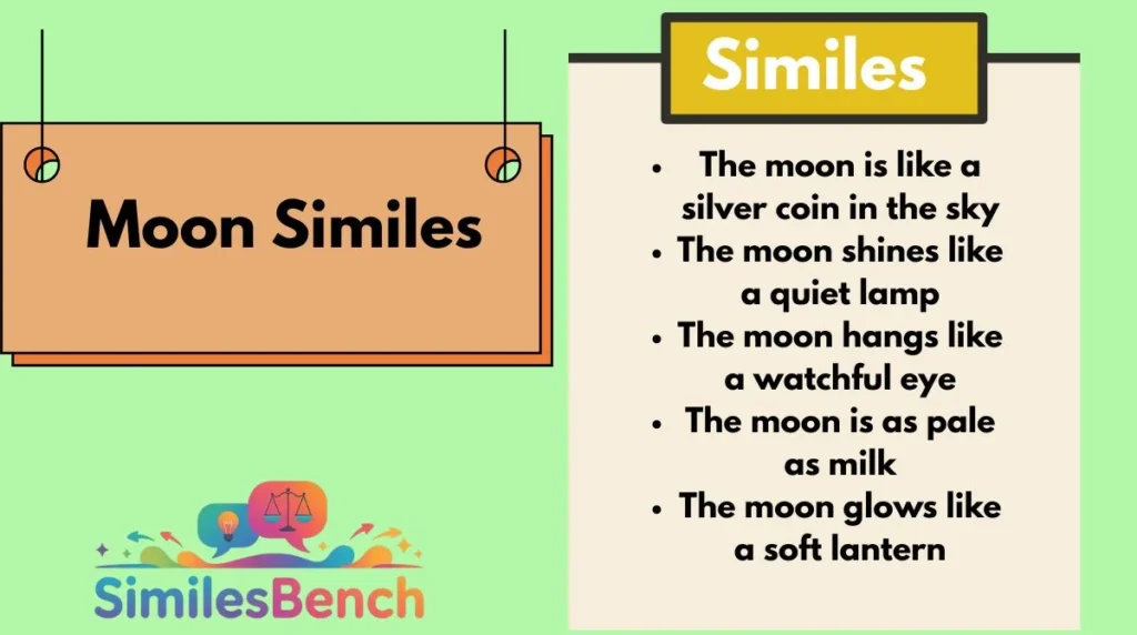 Moon Similes