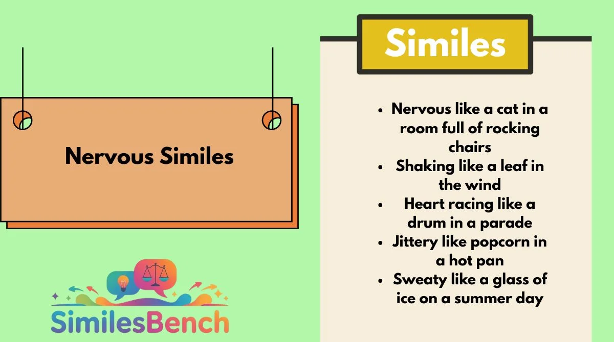 Nervous Similes