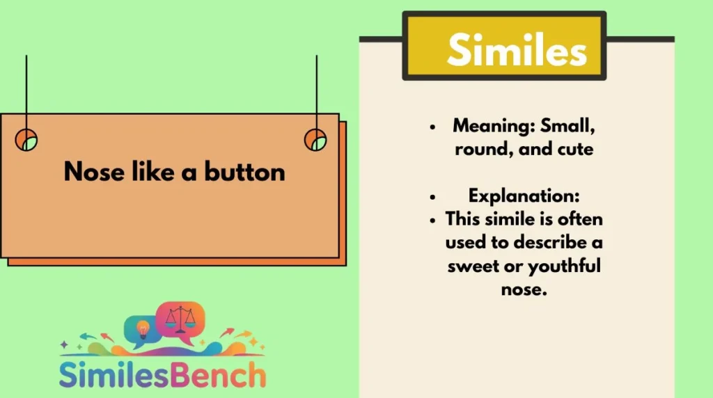 Nose like a button