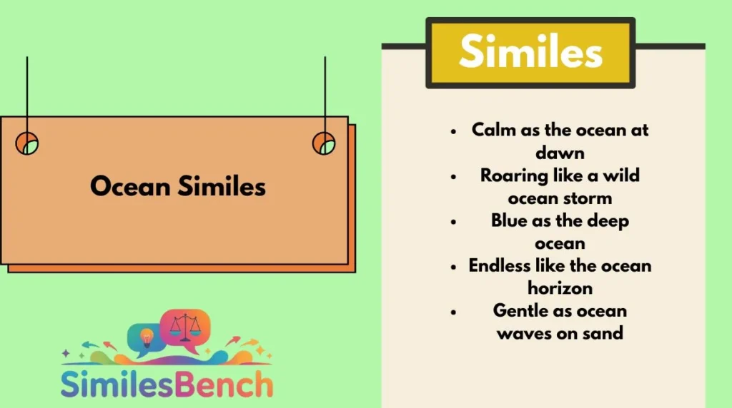 Ocean Similes