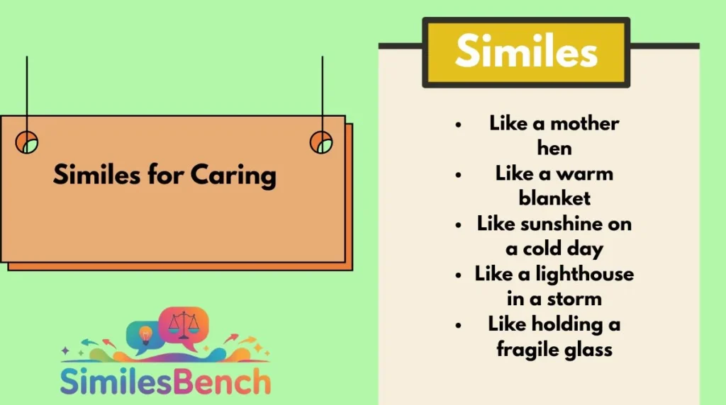 Similes for Caring