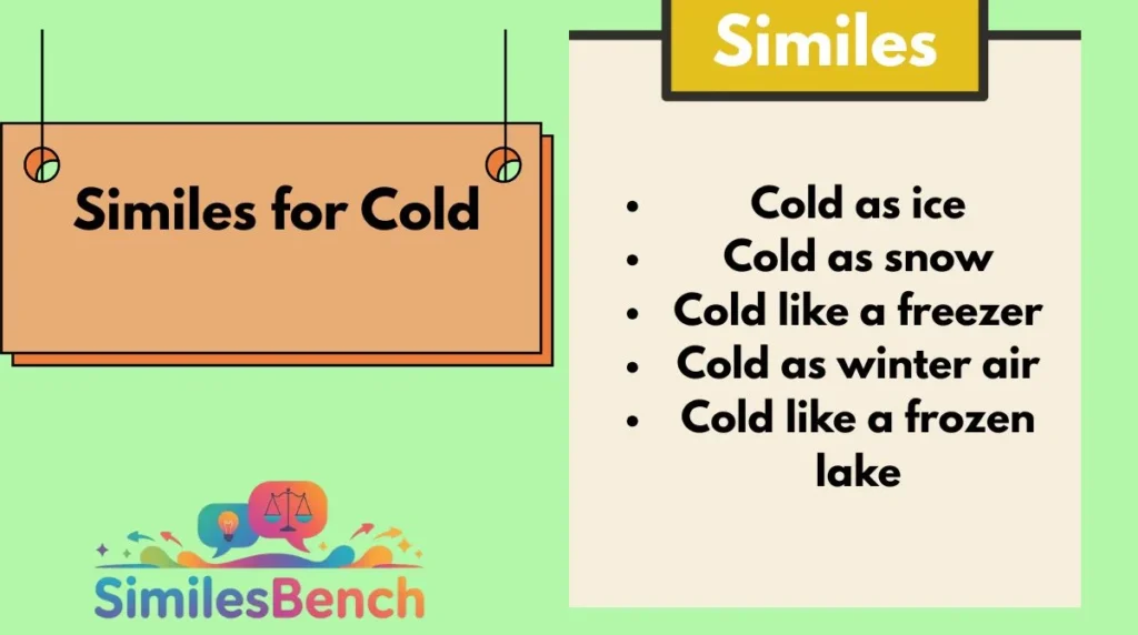 Similes for Cold