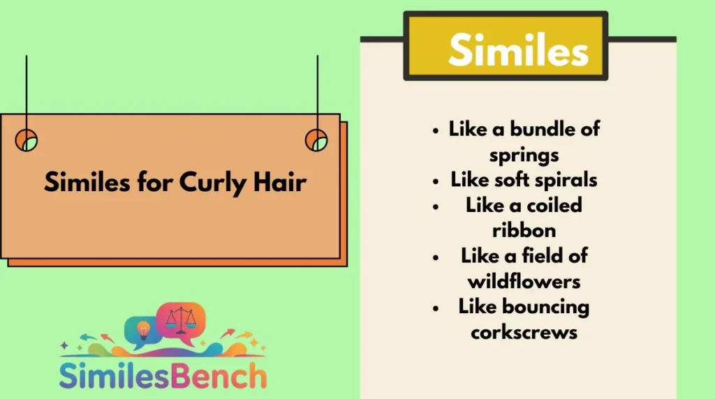 Similes for Curly Hair