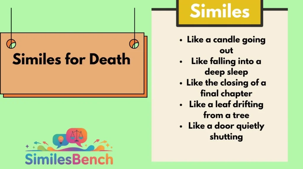 Similes for Death