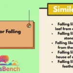 Similes for Falling