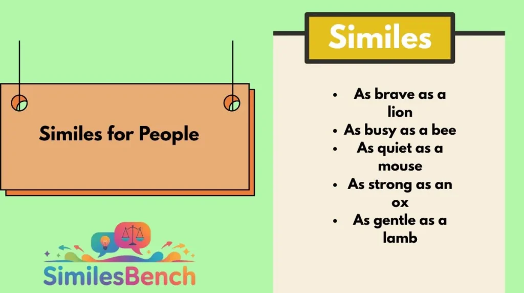 Similes for People