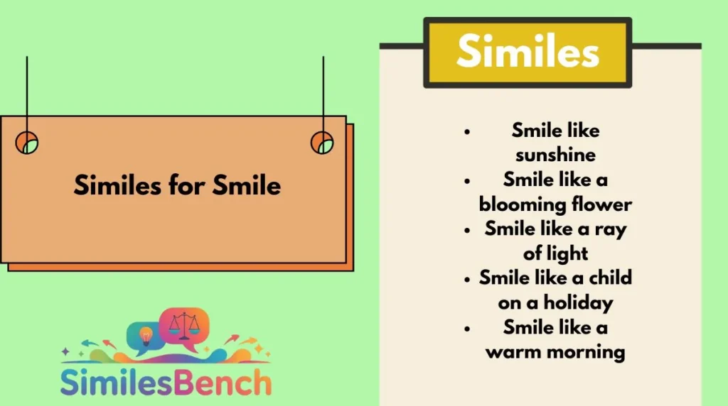 Similes for Smile