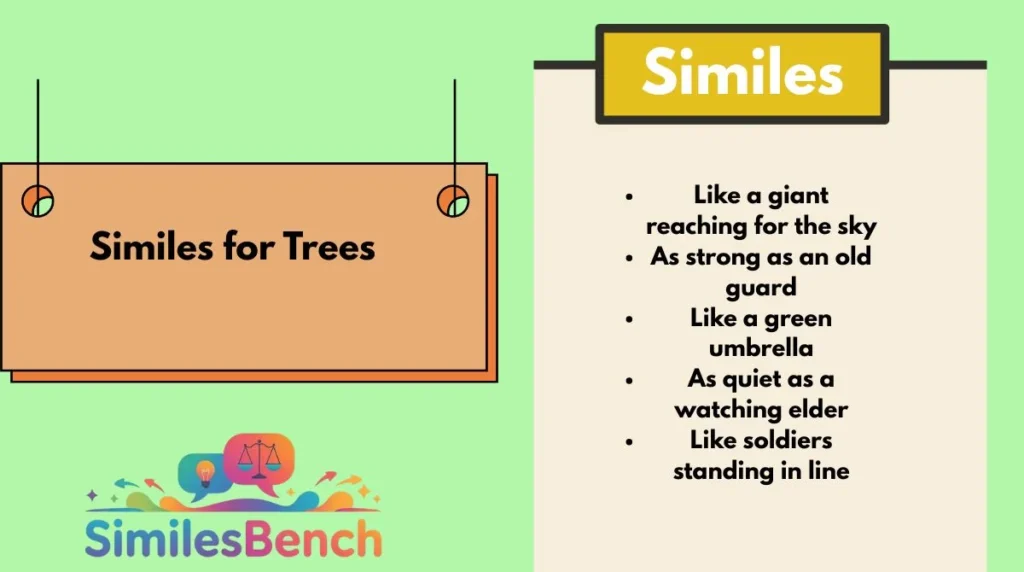 Similes for Trees