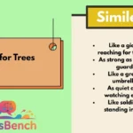 Similes for Trees