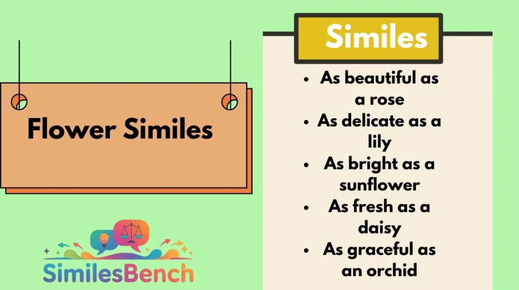 Flower Similes