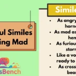 Powerful Similes for Being Mad