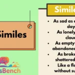 Sad Similes