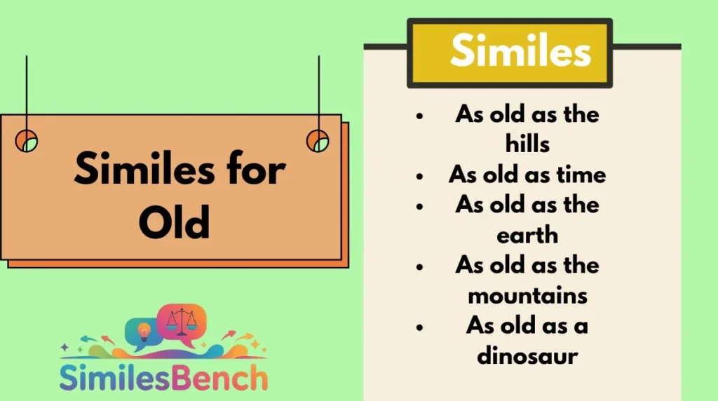Similes for Old