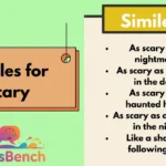 Similes for Scary