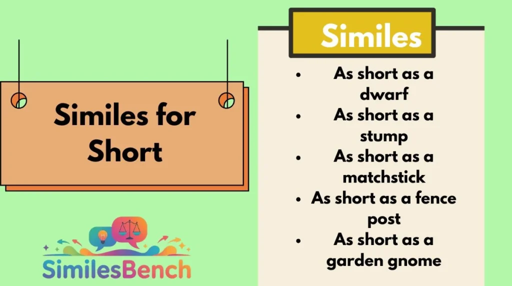 Similes for Short