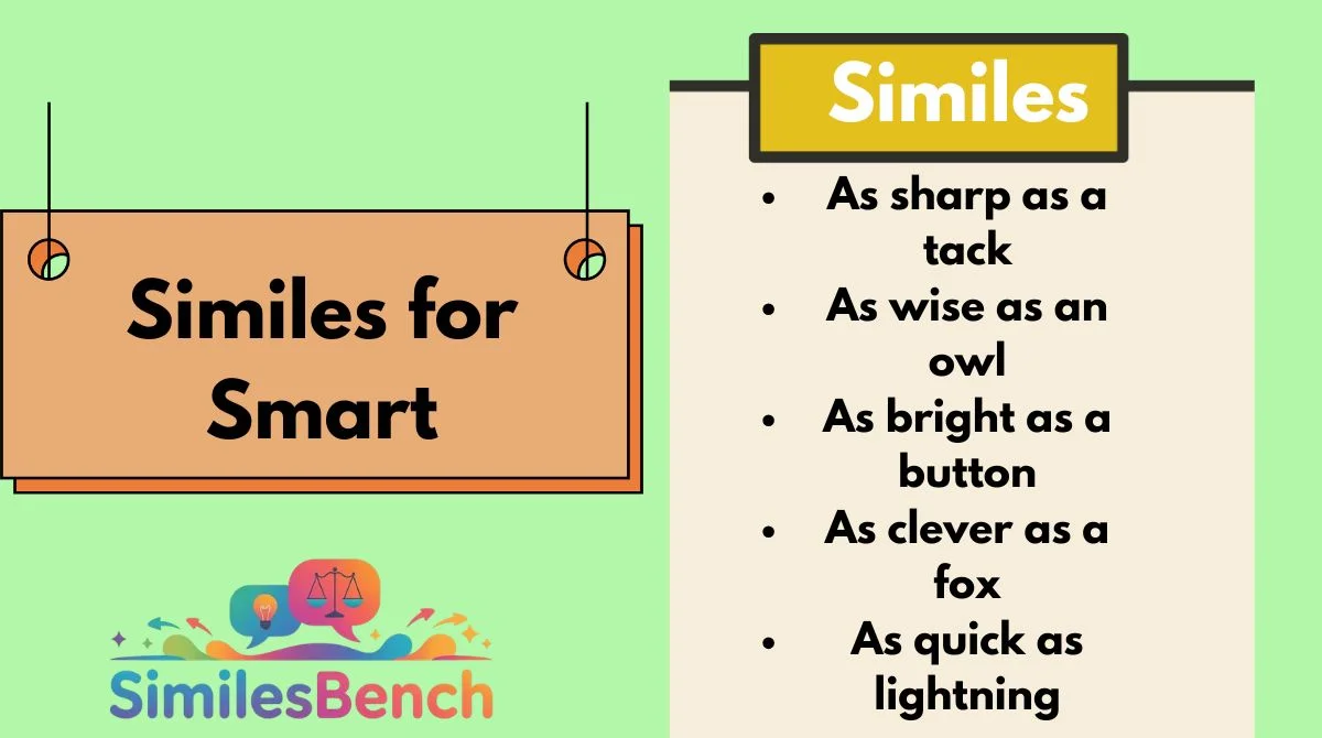Similes for Smart
